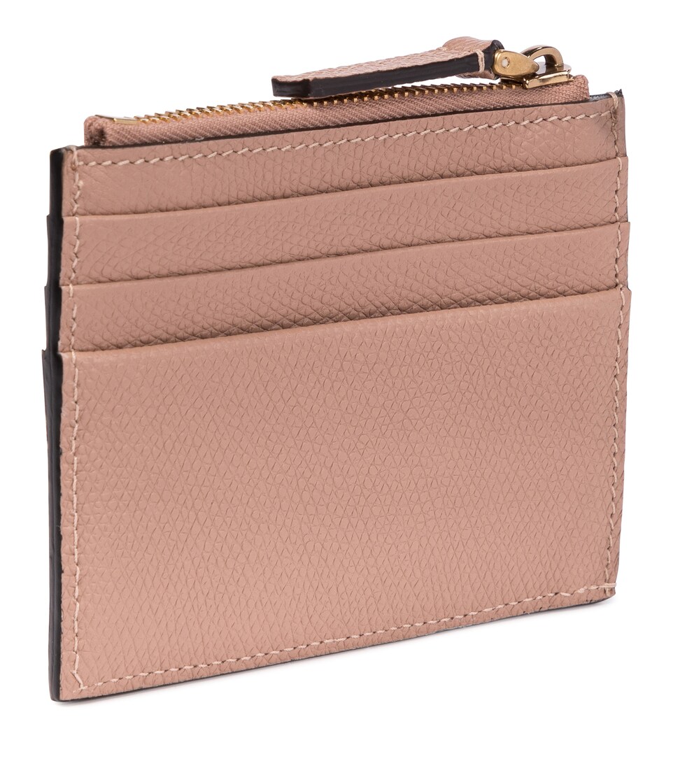 Valentino Garavani Valentino Garavani Vlogo Leather Card Holder Mytheresa