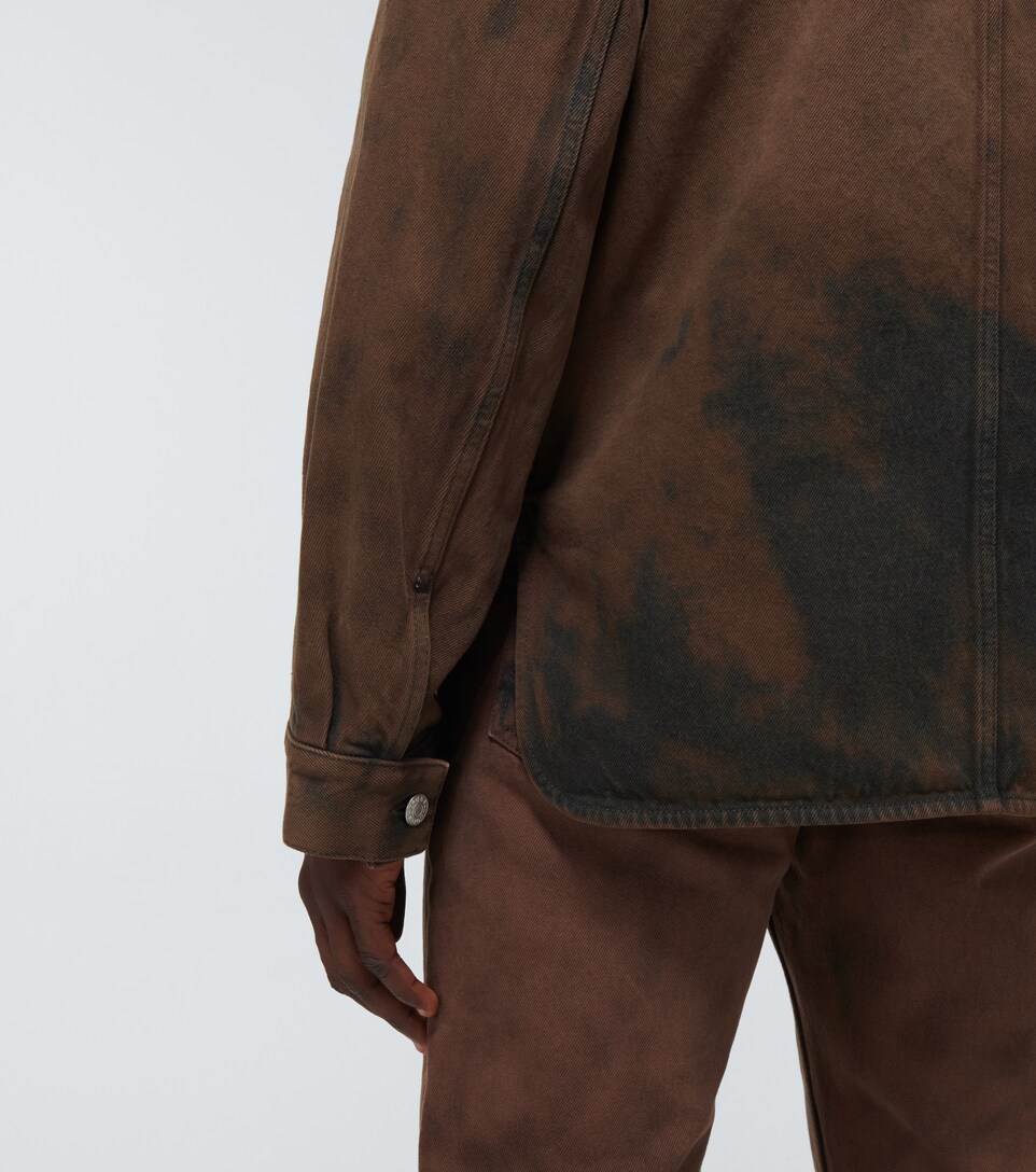 Dries Van Noten - Faded denim jacket 