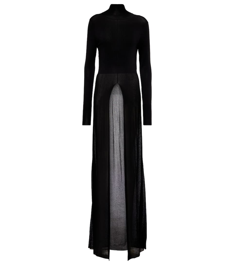 Sheer turtleneck sweater clearance