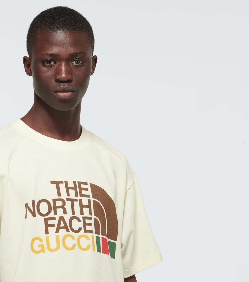 Gucci The North Face X Gucci Cotton T Shirt Mytheresa Gucci The North Face X Gucci Cotton T Shirt Mytheresa