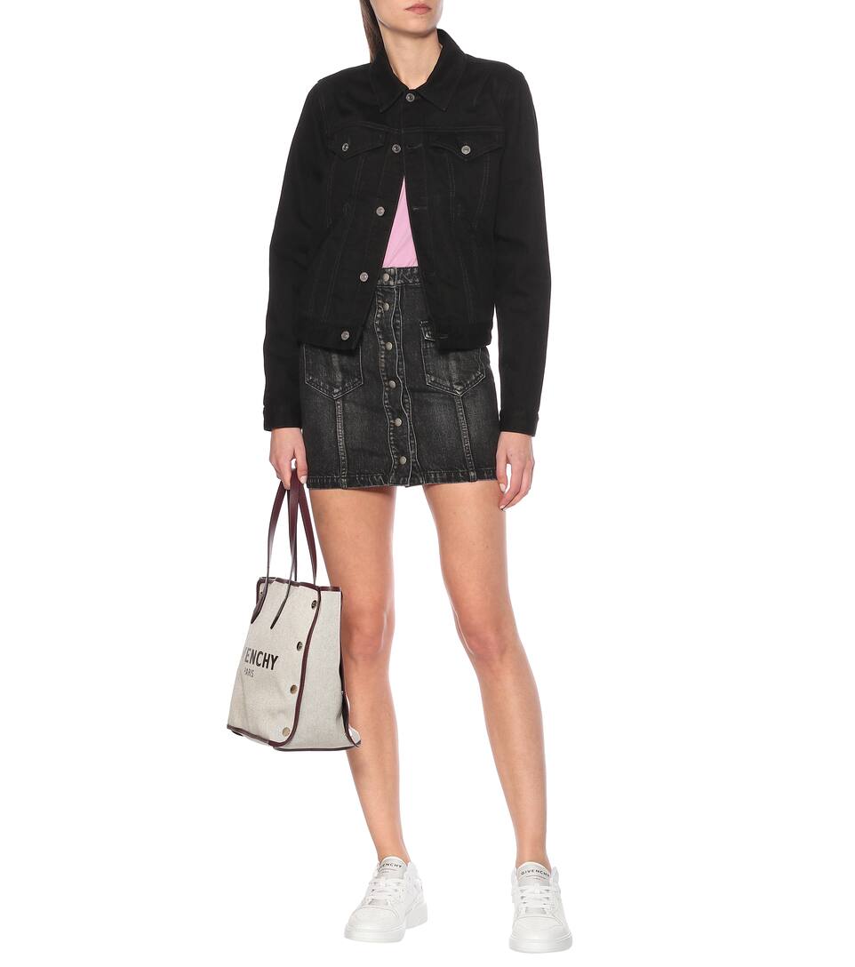 GIVENCHY WING LOW LEATHER SNEAKERS,P00432100