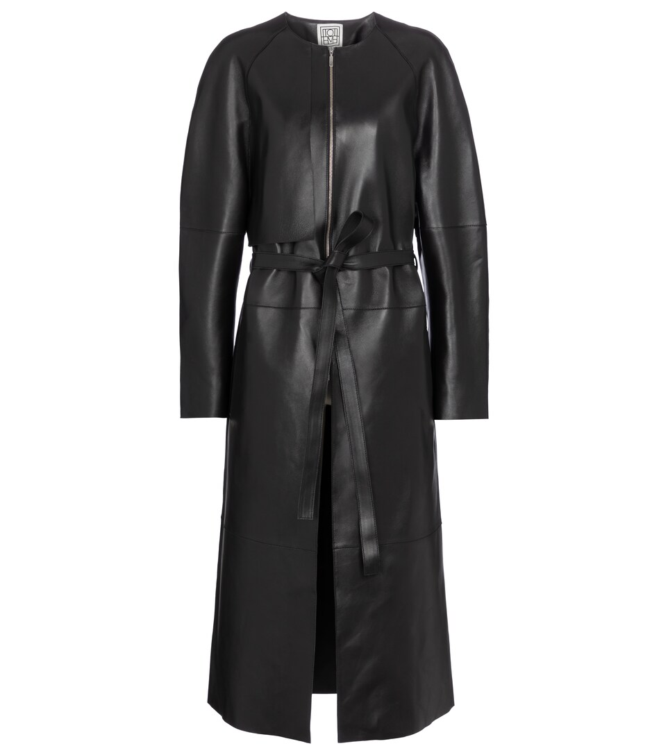 leather frock coat