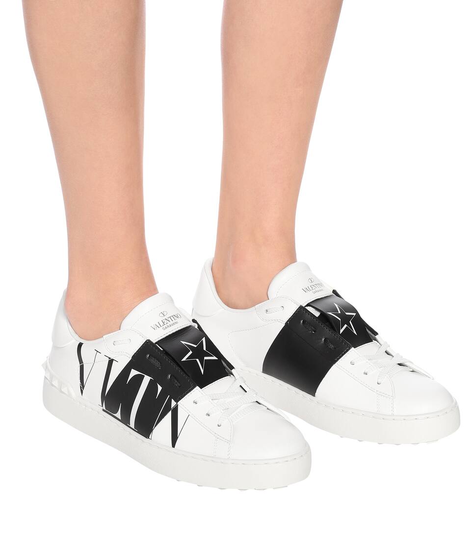 valentino garavani vltn open sneakers