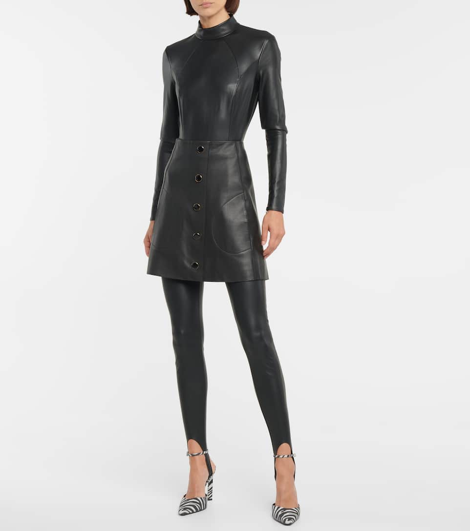 Wolford leather leggings clearance