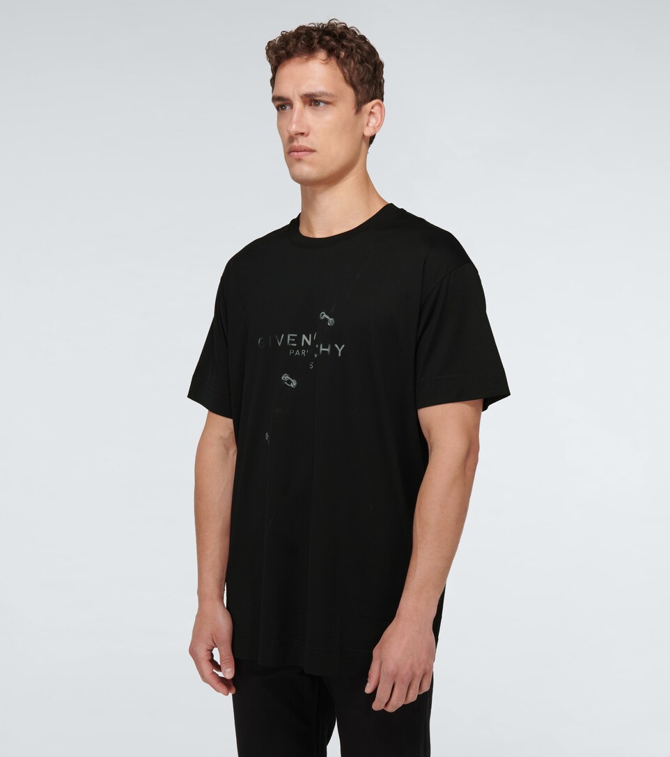 Oversized trompe l'œil T-shirt 