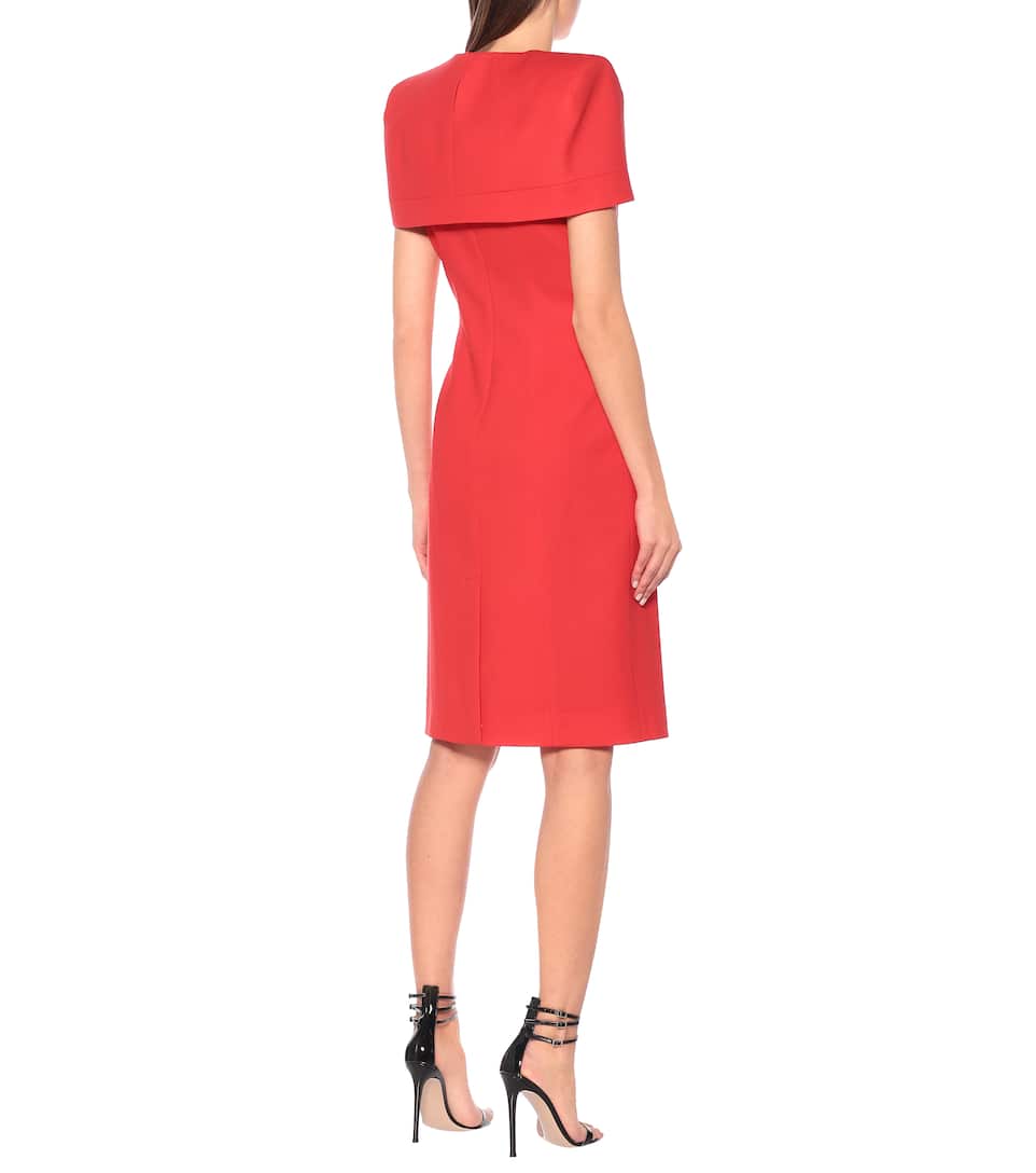 GIVENCHY WOOL-CRÊPE DRESS,P00446752