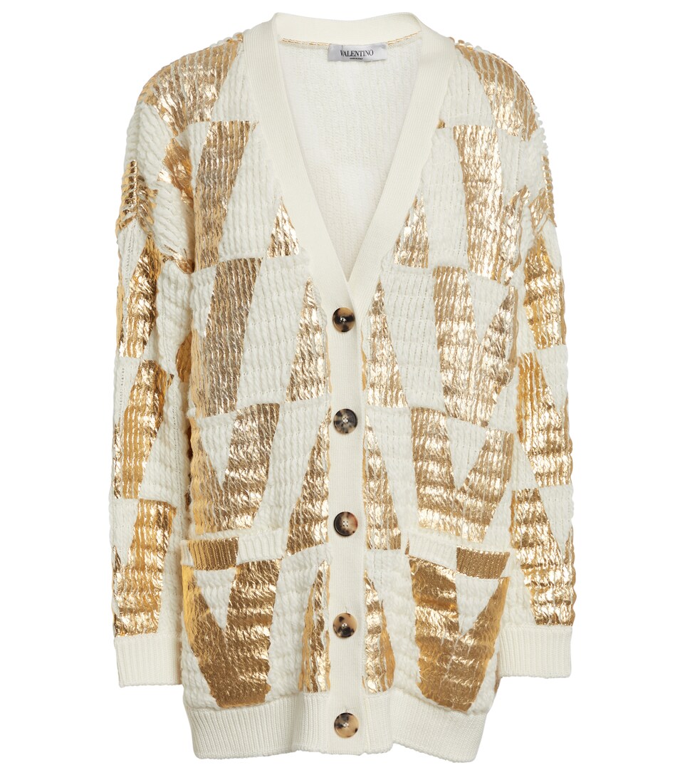 foil clothing cardigan