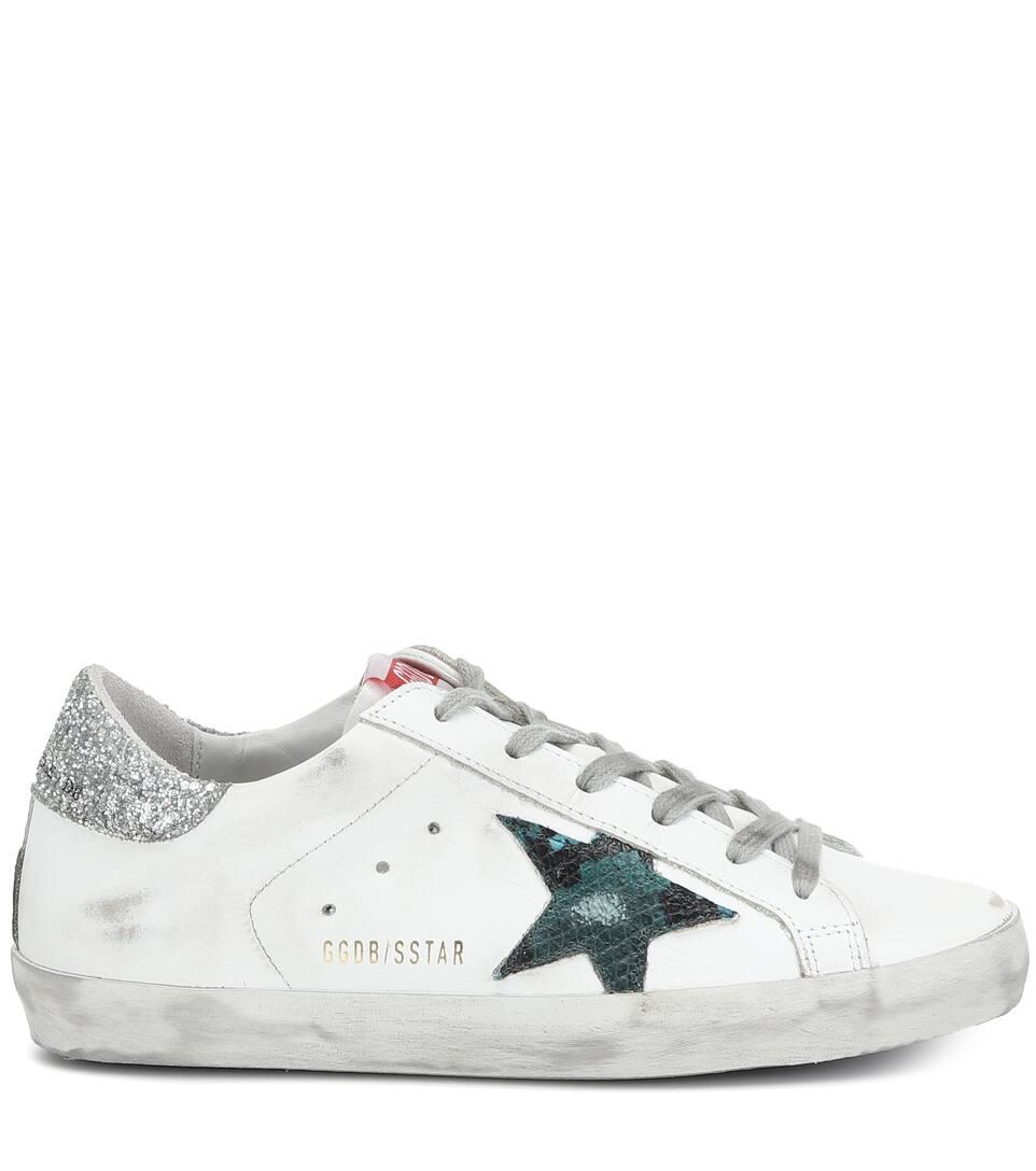 superstar皮革运动鞋