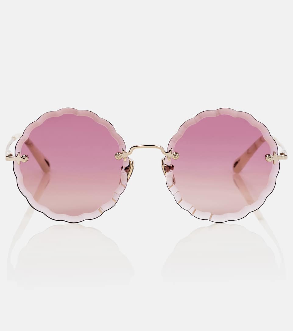 Chloe Rosie Petite Round Sunglasses Mytheresa