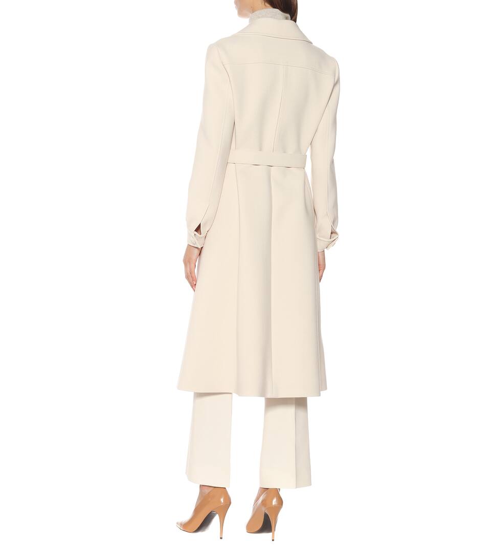 gucci belted wool coat