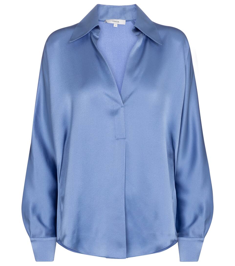 silk satin blouse