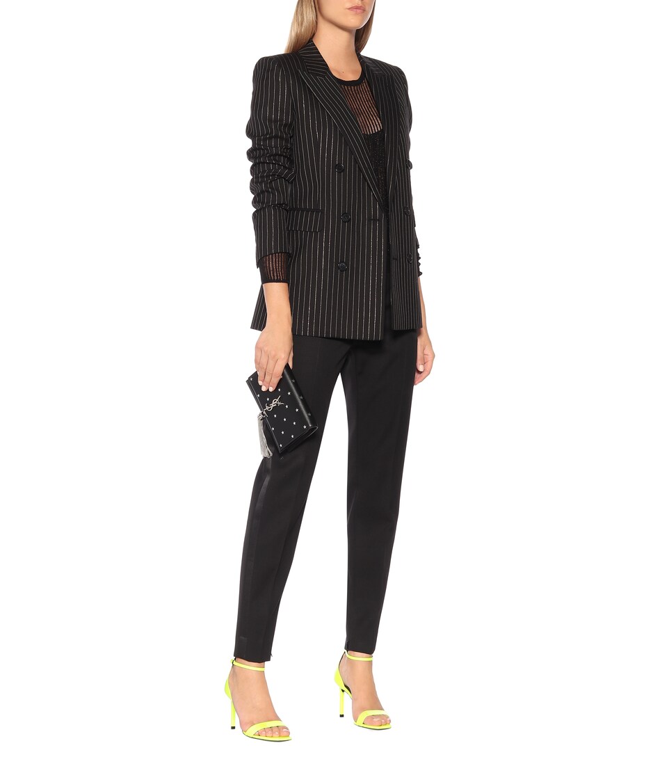 saint laurent amber ankle strap sandal