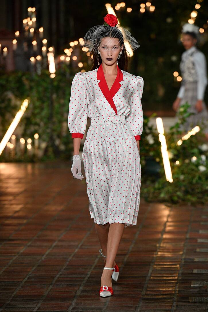 Rodarte polka dot dress clearance