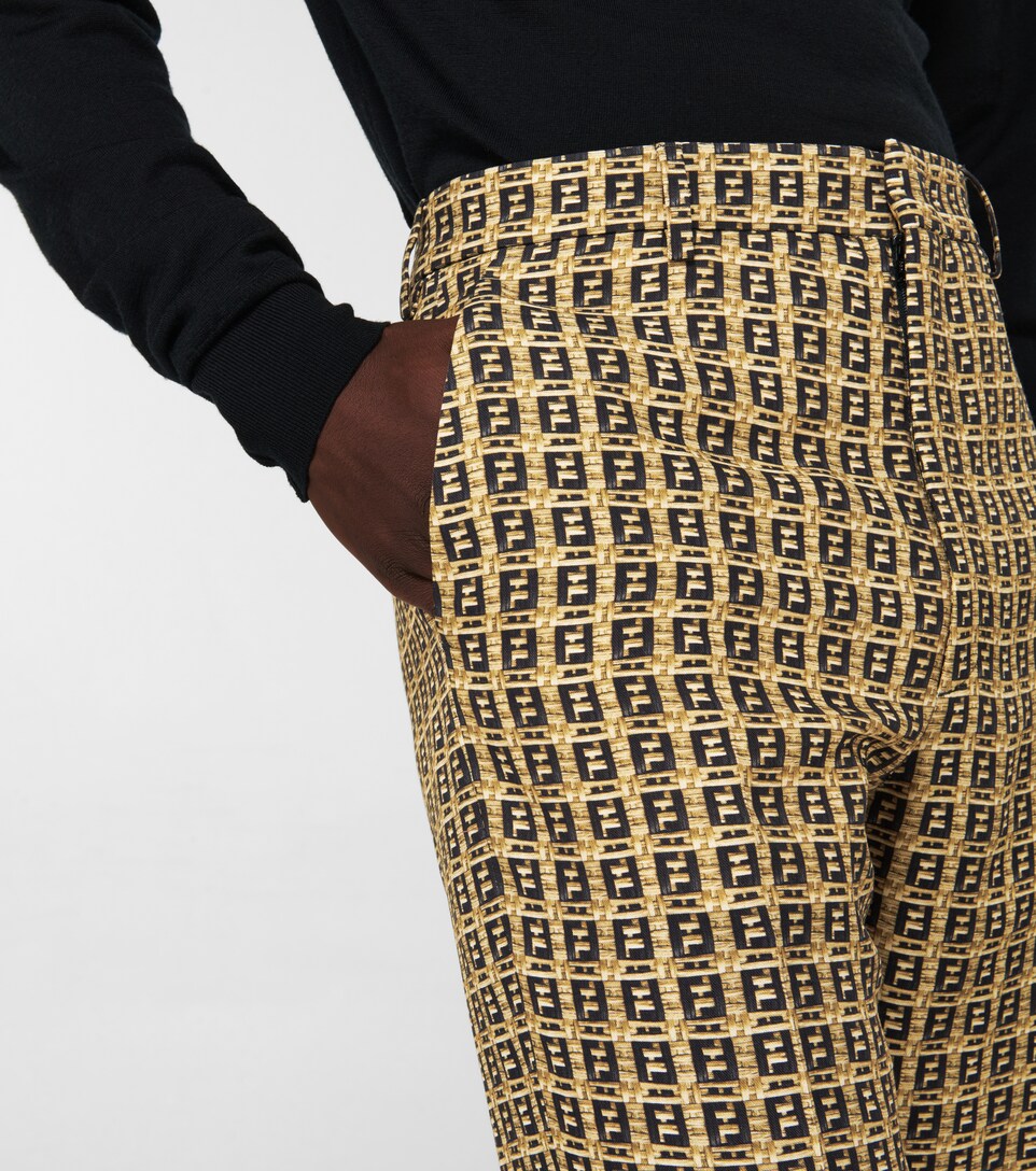 fendi print pants