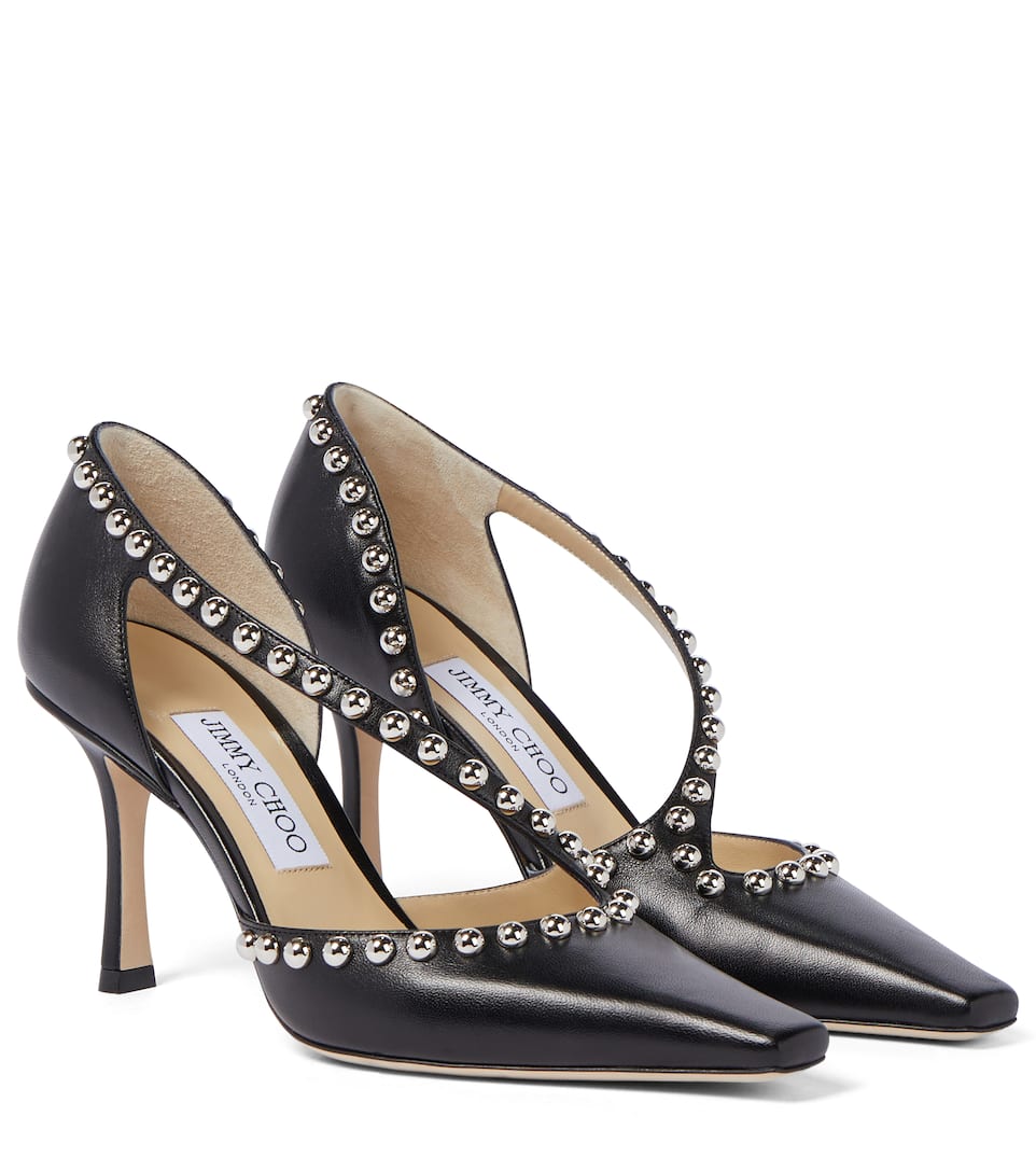 jimmy choo studded heels