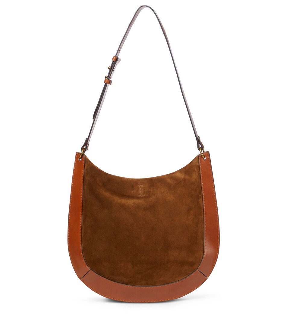 suede side bag