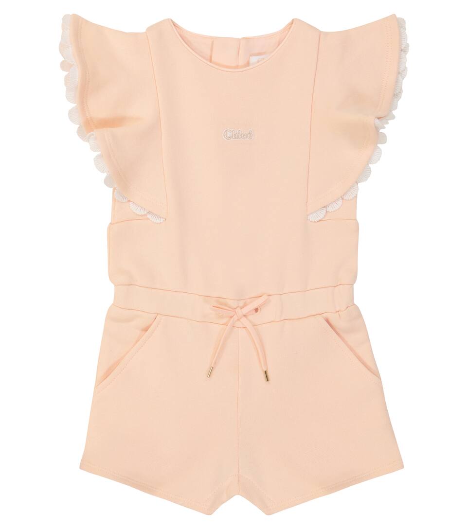 Chloe Kids Baby Cotton Playsuit Mytheresa