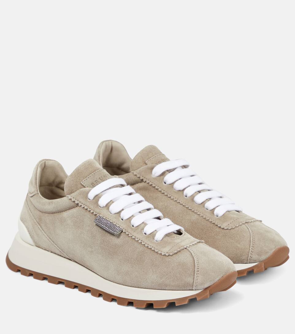 Brunello cucinelli suede sneakers Clearance