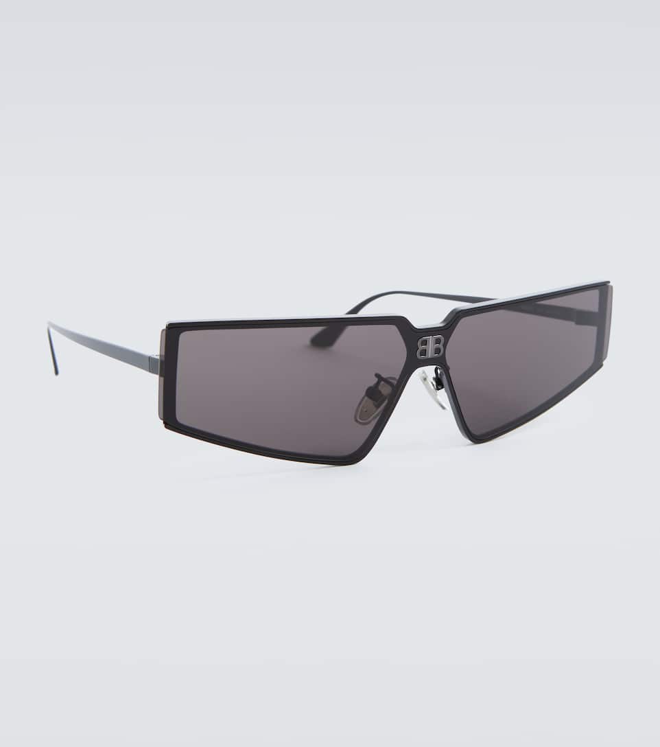 balenciaga shield sunglasses