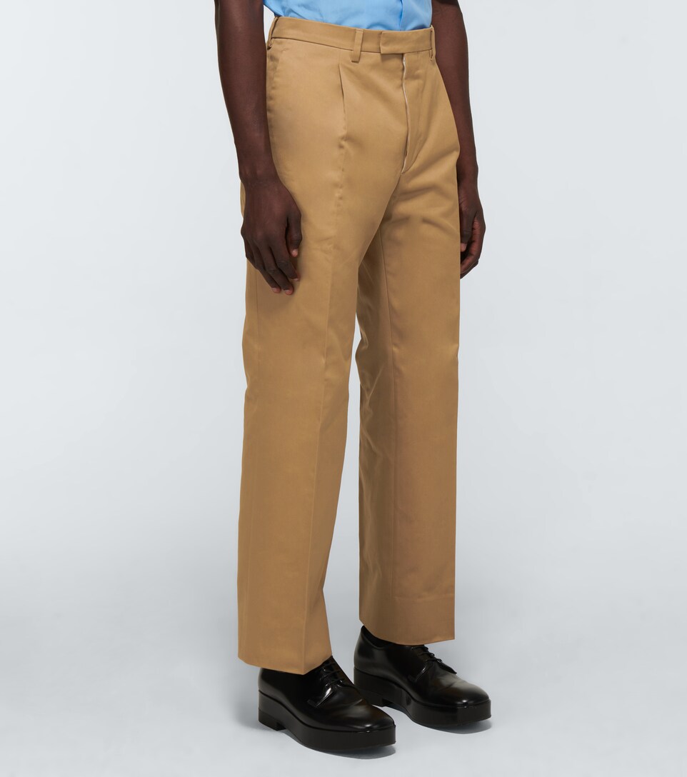 Prada - Classic gabardine chino pants 