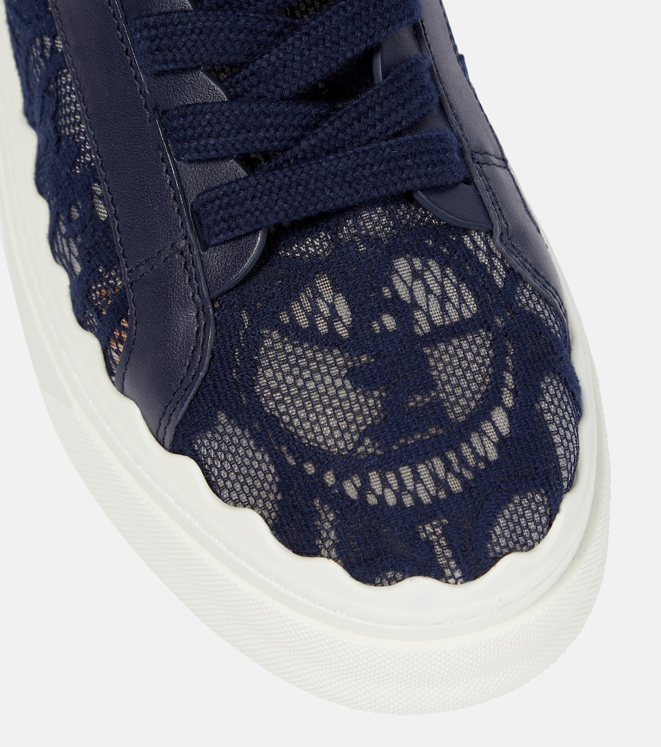 Chloé - Sneakers Lauren in pizzo | Mytheresa