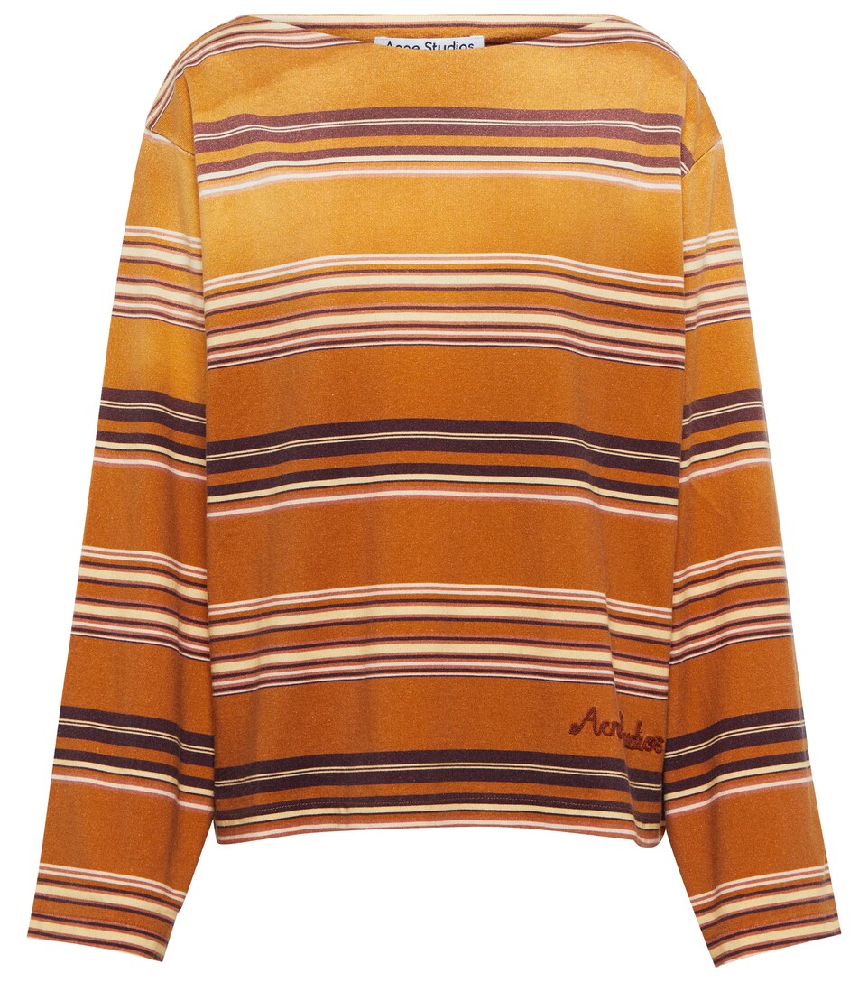 Acne Studios - Striped cotton top 
