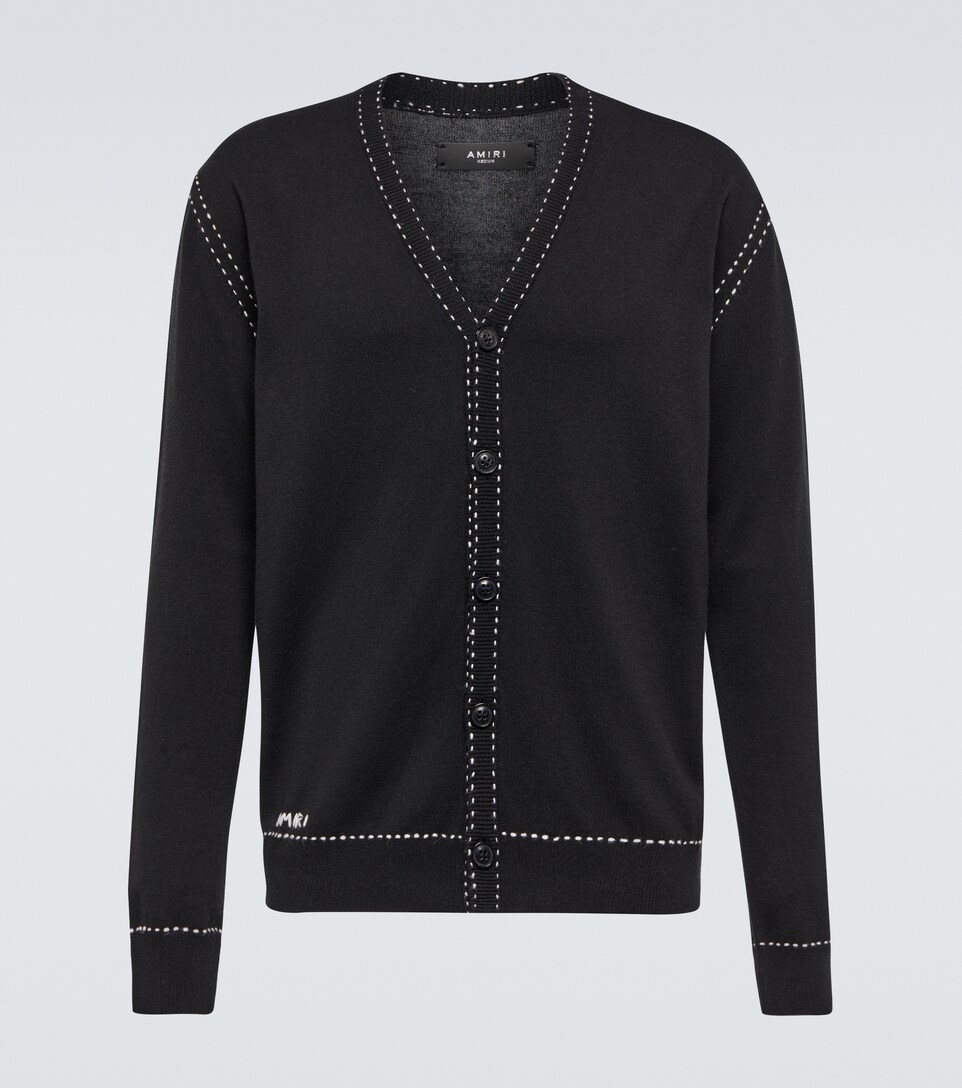 Amiri - Jaipur cotton-blend cardigan 