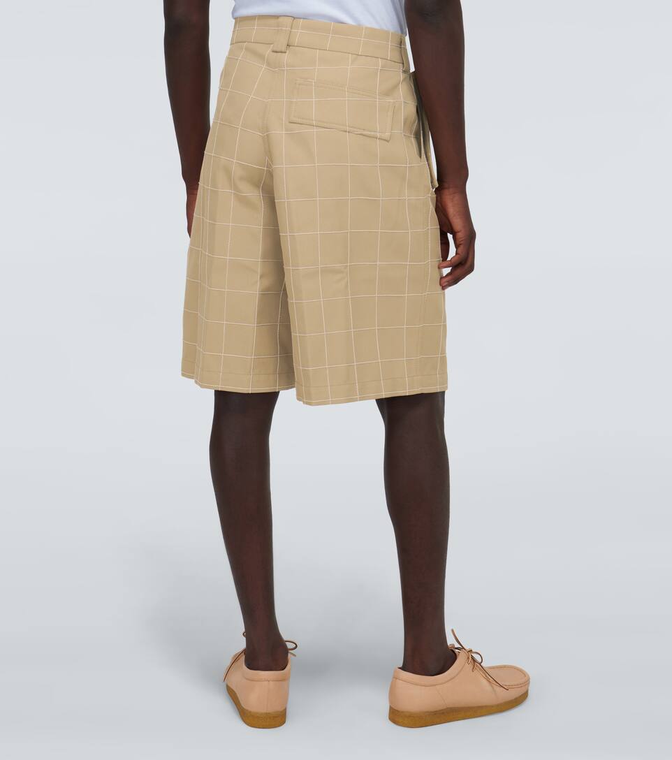 Jacquemus Le Short Quadri Shorts Mytheresa