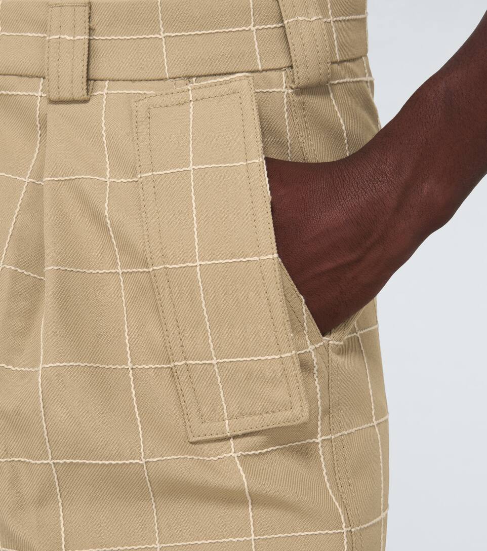 Jacquemus Le Short Quadri Shorts Mytheresa