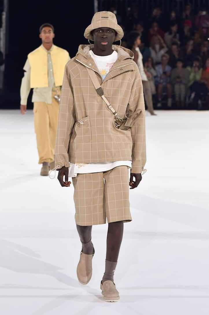 wallabees with shorts