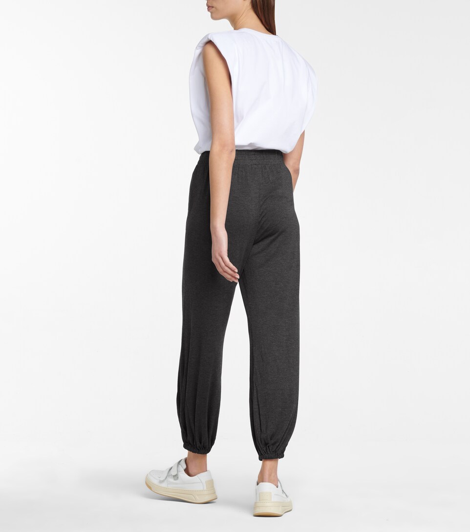 Norma Kamali - Pantalones de chándal de tiro alto | Mytheresa