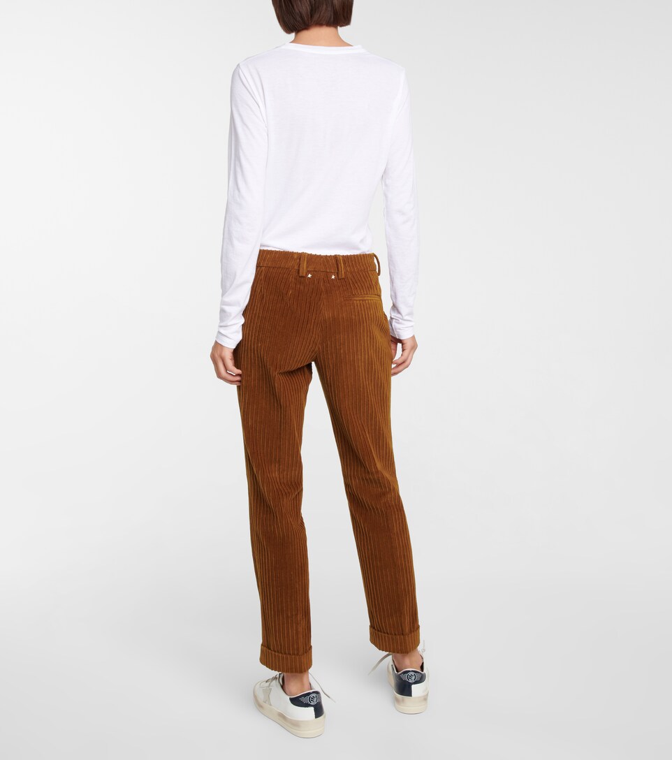 Golden Goose - Daria high-rise corduroy 