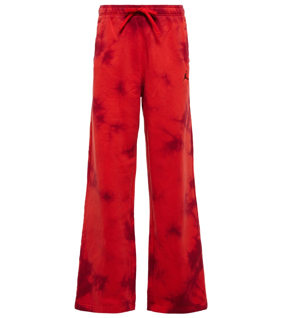 Nike - Tie-dye cotton-blend pants 