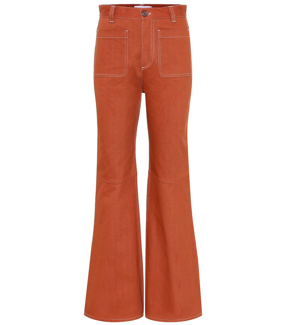 see by chloe flared jeans