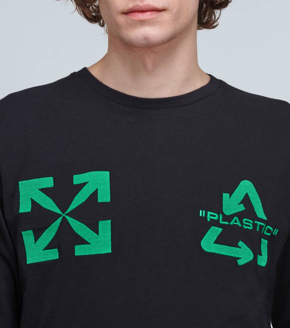 OFF-WHITE UNIVERSAL KEY LONG-SLEEVED T-SHIRT,P00455812