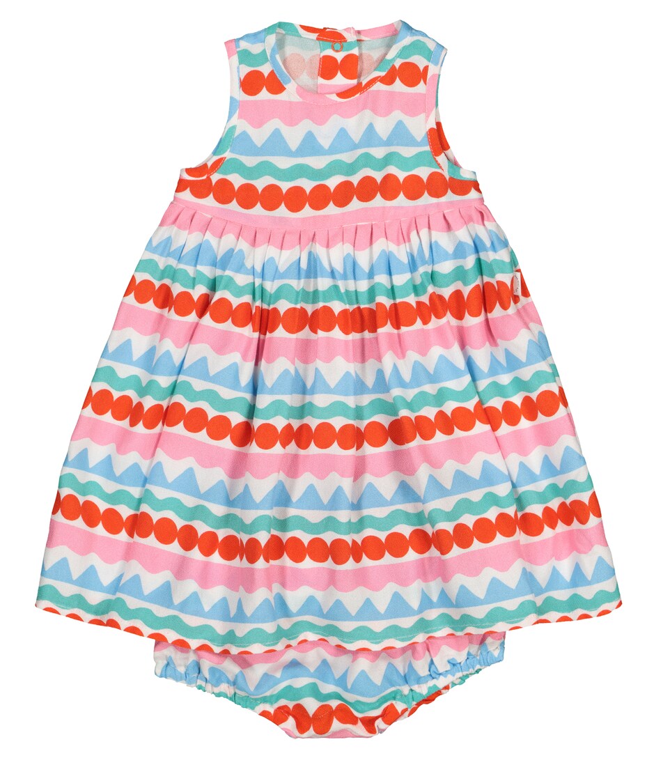 baby printed frock