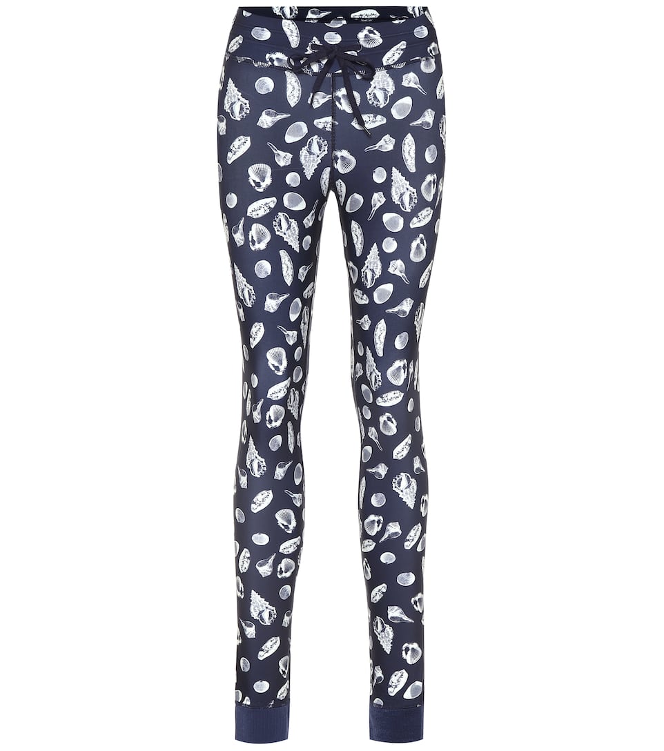 printed yoga tights