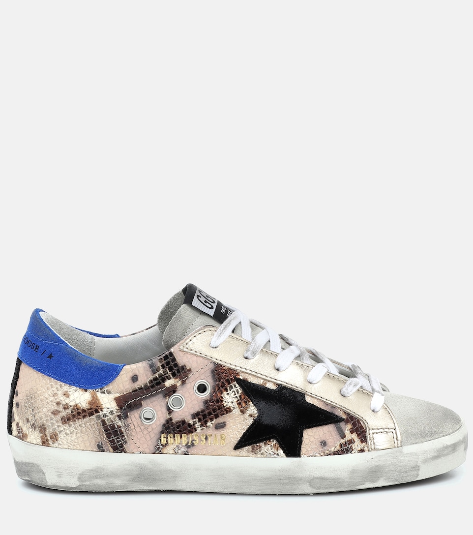 Superstar Snake-Effect Sneakers 