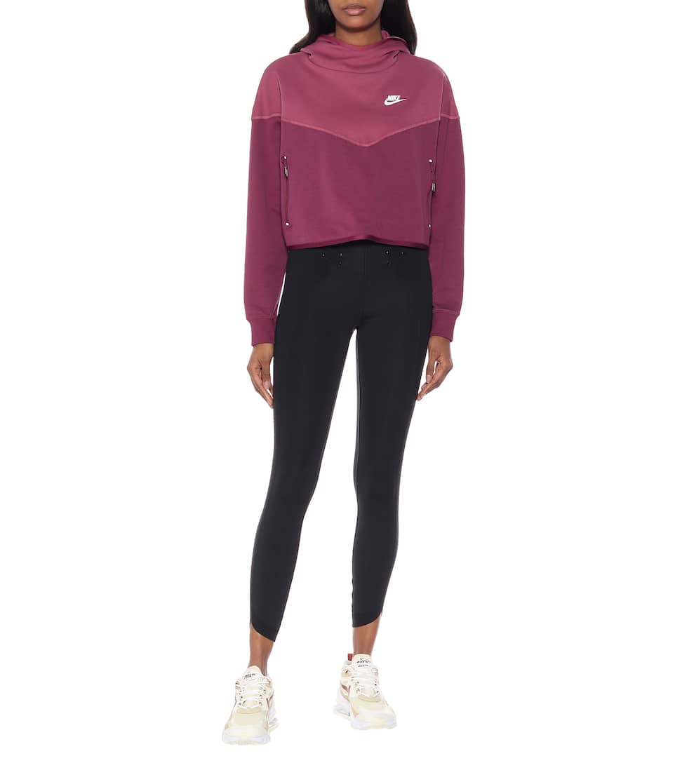 Nike Cotton blend hoodie | Mytheresa Nike Cotton blend hoodie | Mytheresa