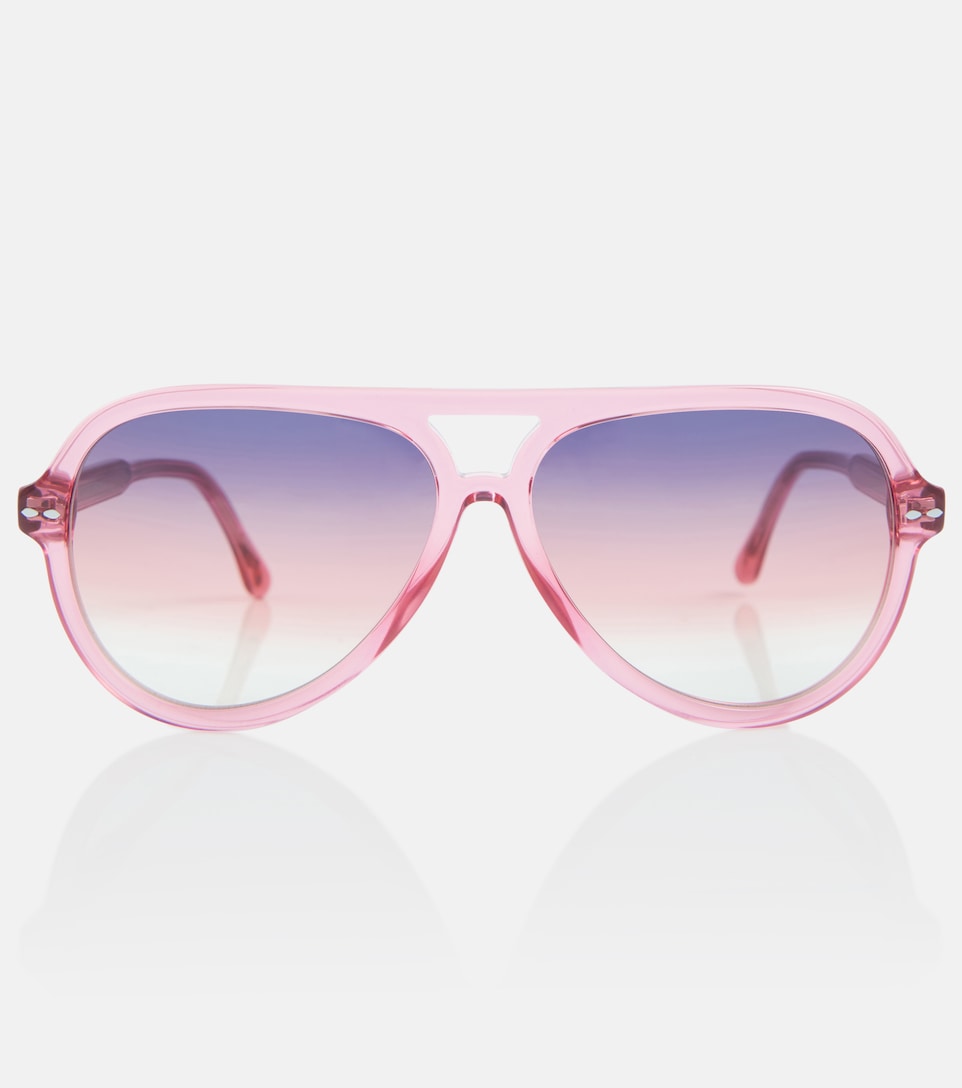 Lunettes De Soleil Aviateur BobSdrunk - Vert Flashy Acétate, Style Rétro, Neuf étiqueté !