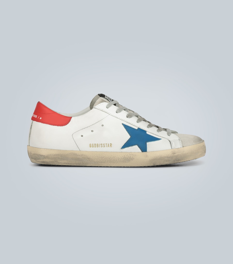 superstar bianche blu