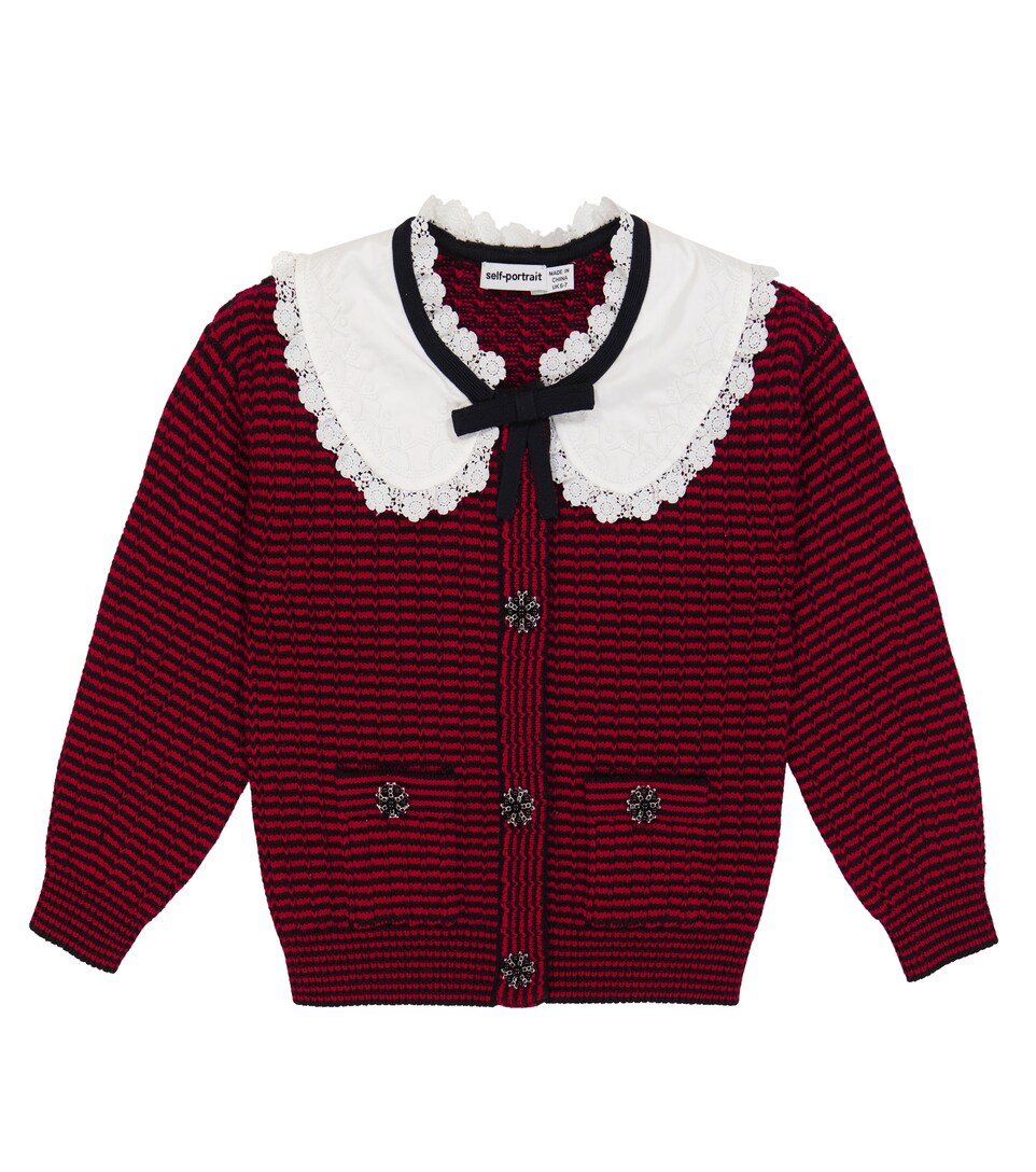 Self-Portrait Kids - Embellished cotton 