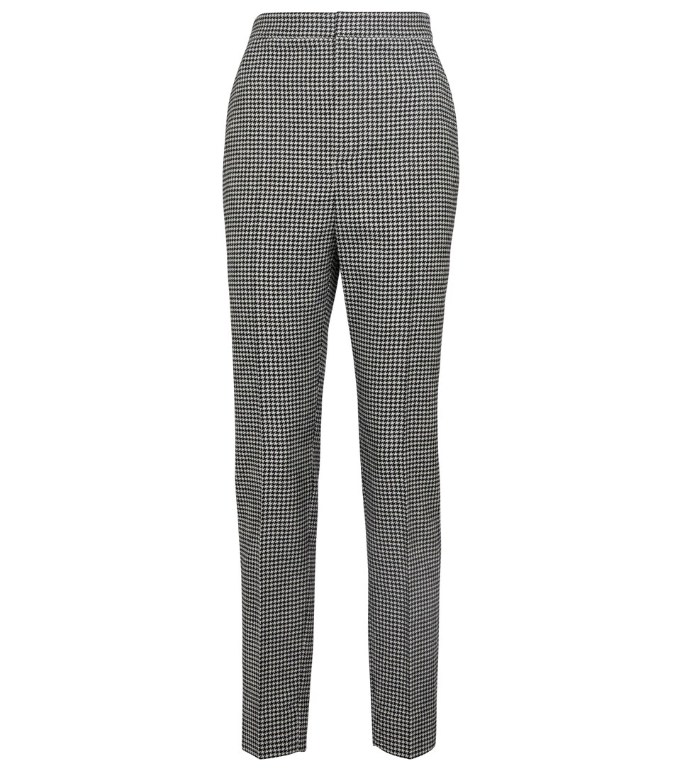Saint Laurent - Houndstooth wool-blend 