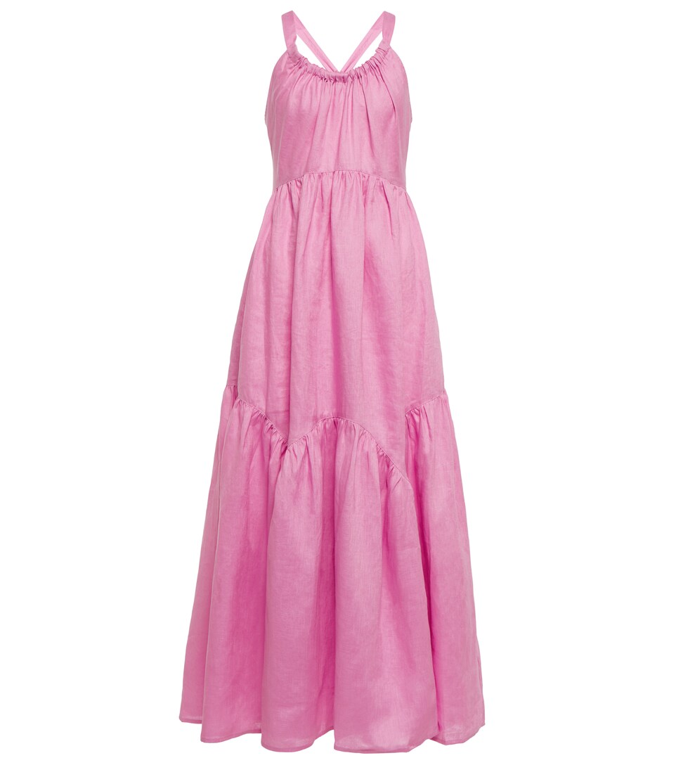 Lee Mathews - Ali linen maxi dress 