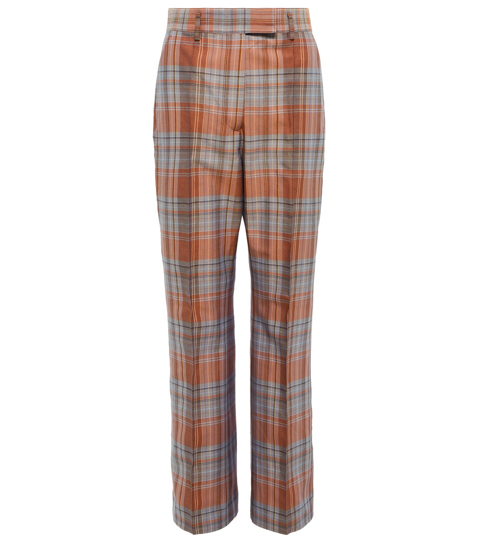 Acne Studios - Checked pants | Mytheresa