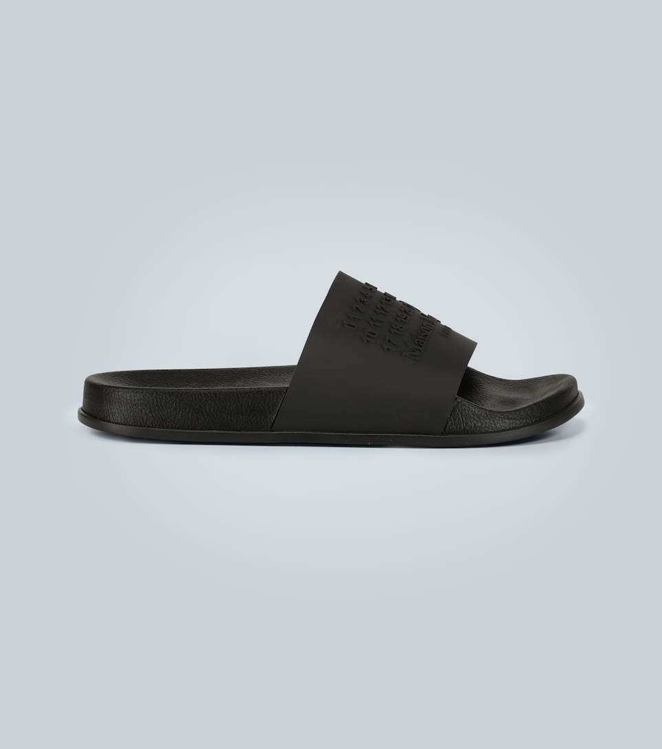 MAISON MARGIELA NUMBER LOGO SLIDES,P00443368