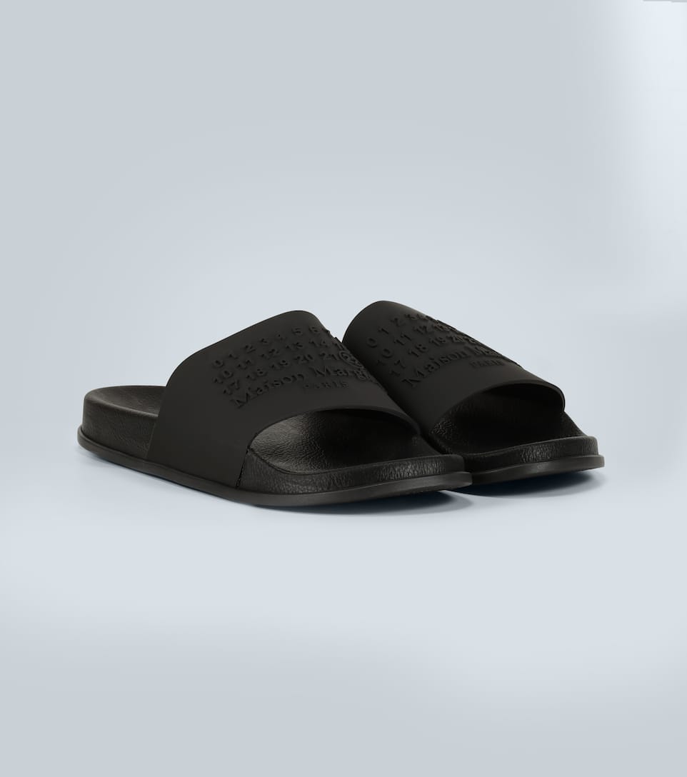 MAISON MARGIELA Number logo slides,P00443368