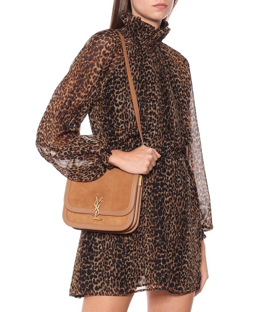 Solferino Medium Suede Crossbody Bag Saint Laurent Mytheresa