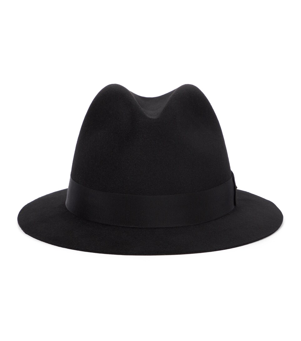 Saint Laurent - Felt fedora | Mytheresa