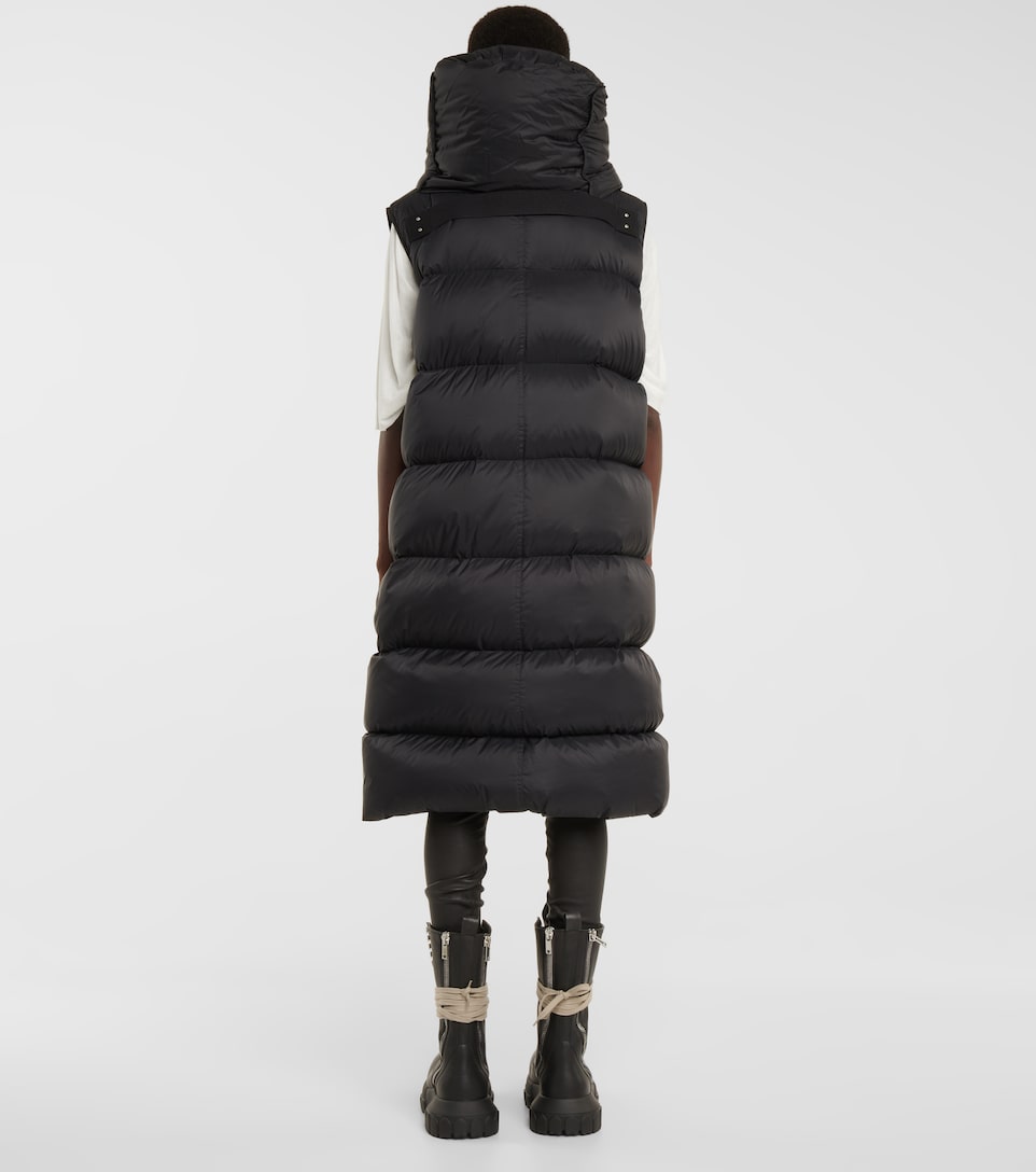 Rick Owens - Piumino lungo senza maniche | Mytheresa